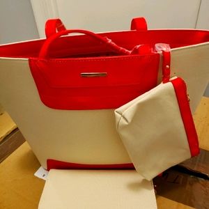 Messenger bag 3 piece tan